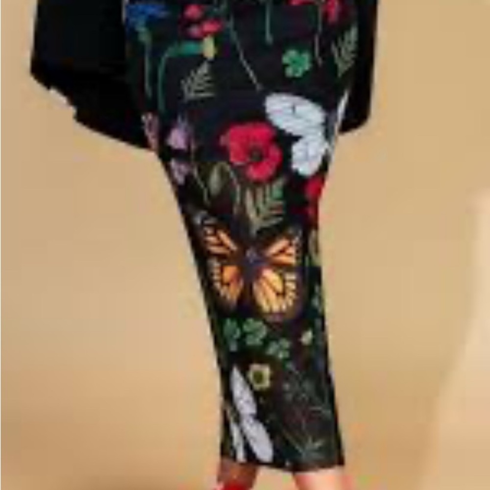 Dressed in LALA Enchantress Mesh Skirt in Folklore Florals